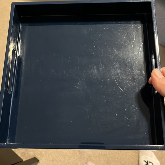 Blue Acrylic Tray - Picture 2 of 2